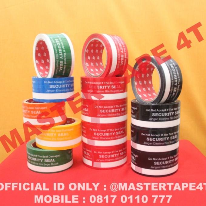 

Lakban Security segel seal 4T lakban Printing