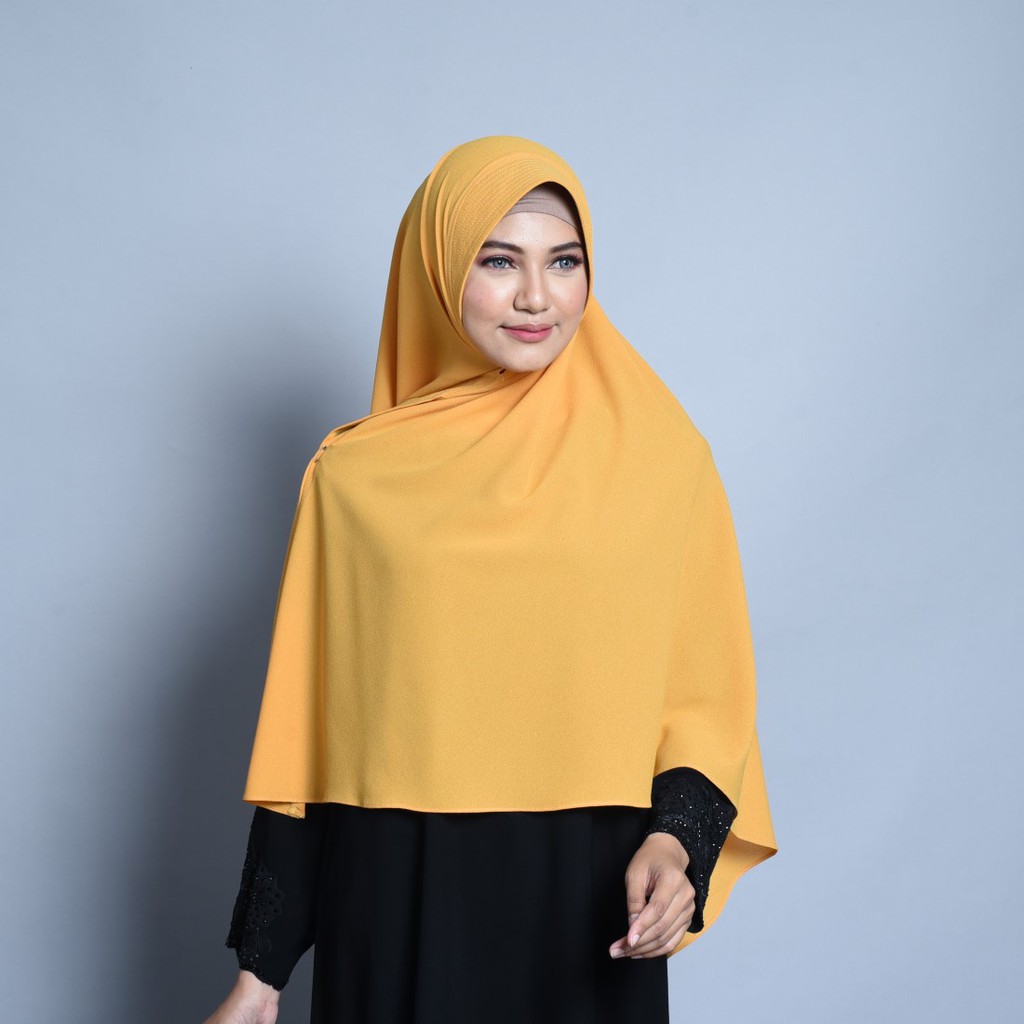 Shabiyan.id - Jilbab Khimar Syar'ii-KUNING