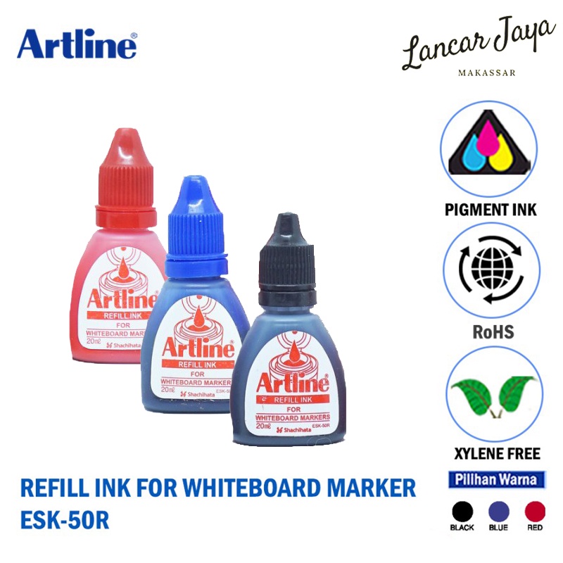 

Refill Ink / Tinta Isi Ulang Spidol Whiteboard Marker ARTLINE ESK-50R