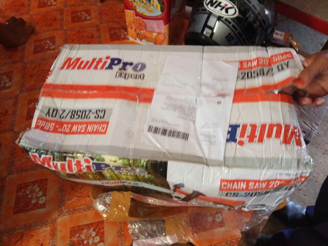 Multipro Chain Saw 20 Inch Mesin Potong Kayu 2 Tak Cs-2058/ 2qy H N L