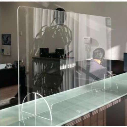 

Acrylic sneeze guard - Pembatas Meja Akrilik