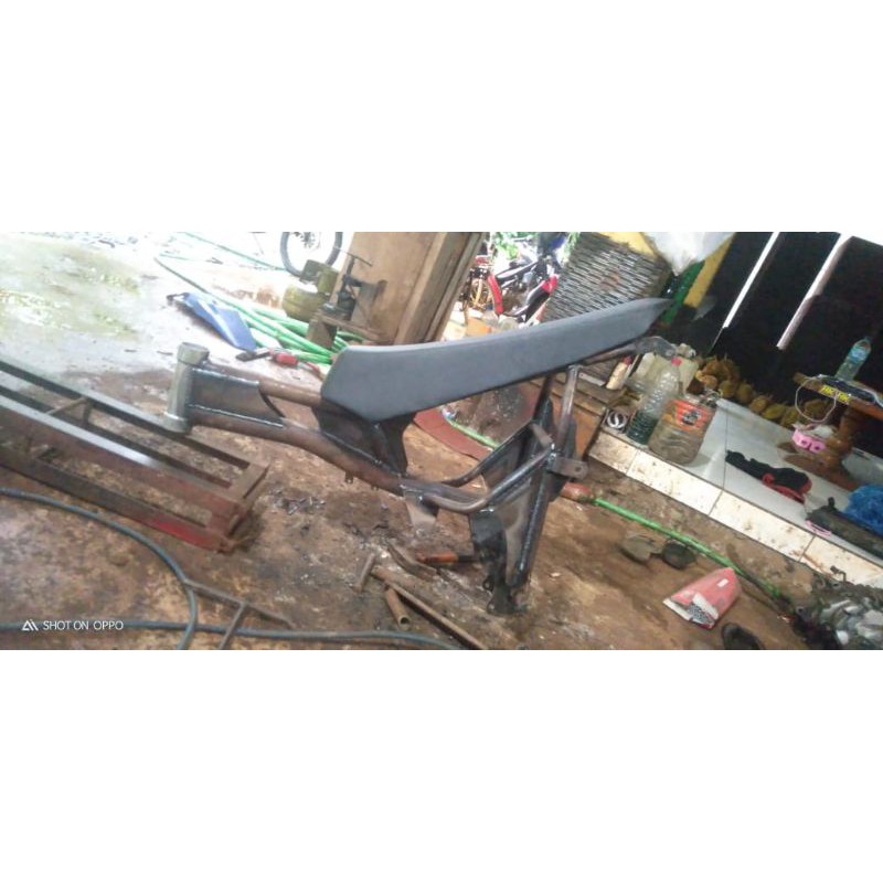 Rangka trail bebek std+jok