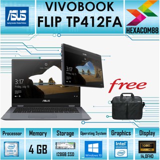 Laptop ASUS Vivobook Flip TP412FA 2IN1 TOUCH | i3 8145 4GB