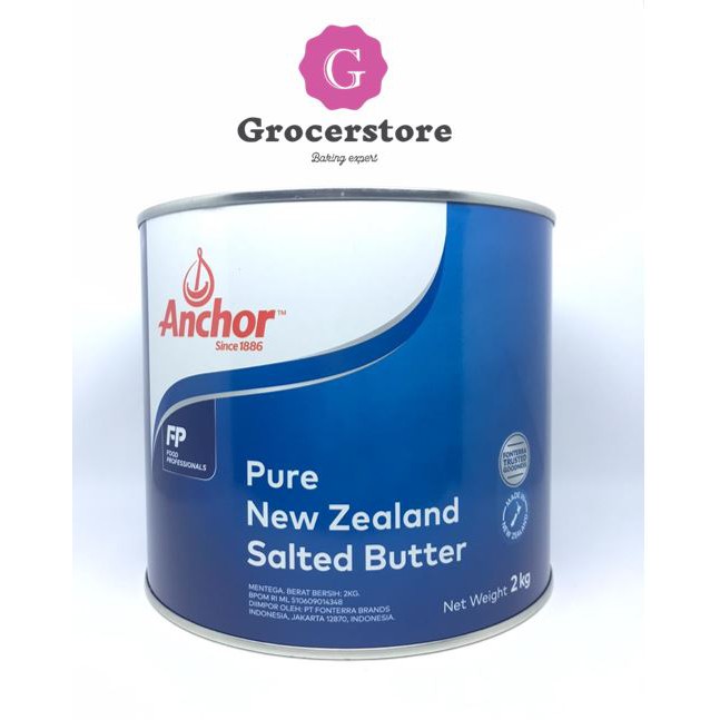 

Anchor Pure New Zealand Salted Butter 2 Kg