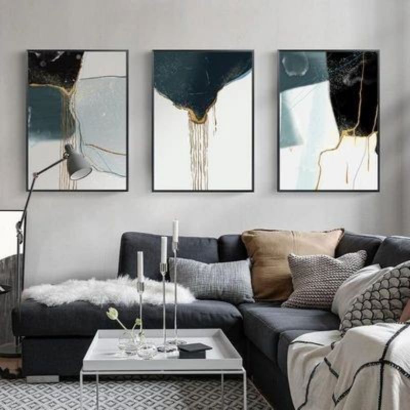 lukisan dinding minimalis uk/40x60cm