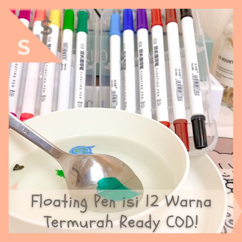

[simplyshop] Magical Water Floating Painting Pen 12 Warna Magical Water Floating Painting Pen Marker Anak Spidol Warna Pena Lukisan Air Ajaib Kering Papan Tulis Doodle Art Craft DIY