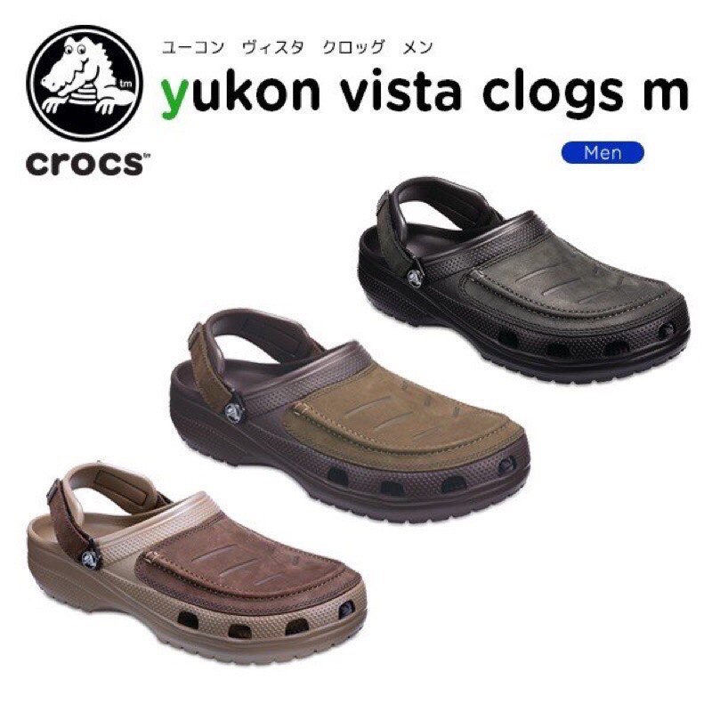 Sandal Crocs Yukon Vista for Men Sandal Pria