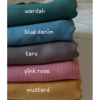  Kerudung  hijab jilbab Polos bahan  Corn Skin  100 