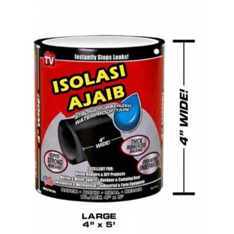 lakban anti air isolasi ajaib super kuat lakban tambal solasi waterproof