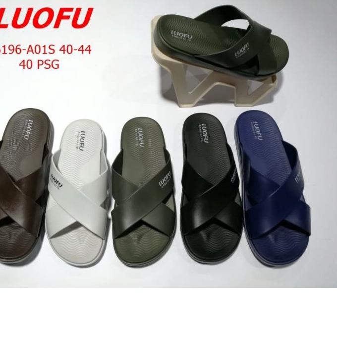 Luofu E6196-A01S sandal selop pria