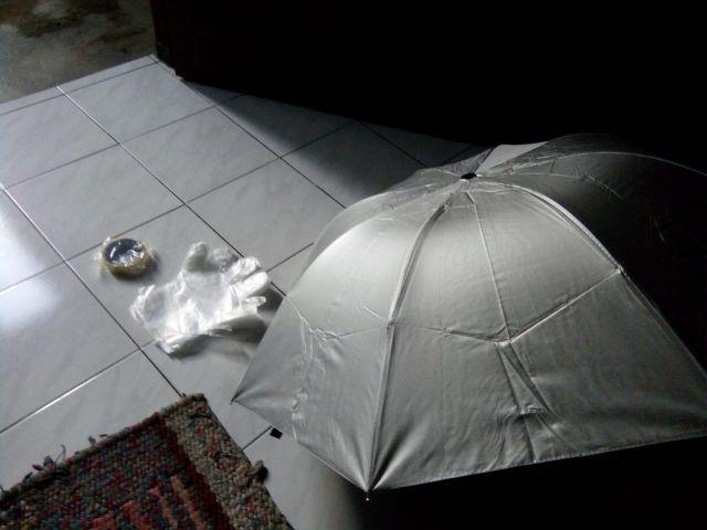 Payung Lipat 3 Motif Polos