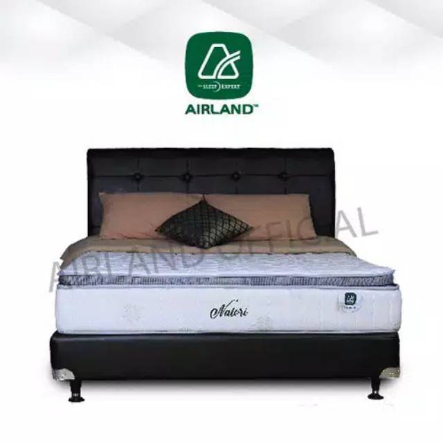 FULL SET SPRING BED AIRLAND NATORI KASUR AIRLAND NATORI KASUR KUALITAS KASUR MINIMALIS MATRAS MURAH 