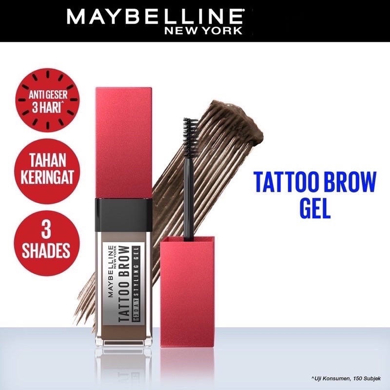 Jual Maybelline Tattoo Brow Gel Shopee Indonesia