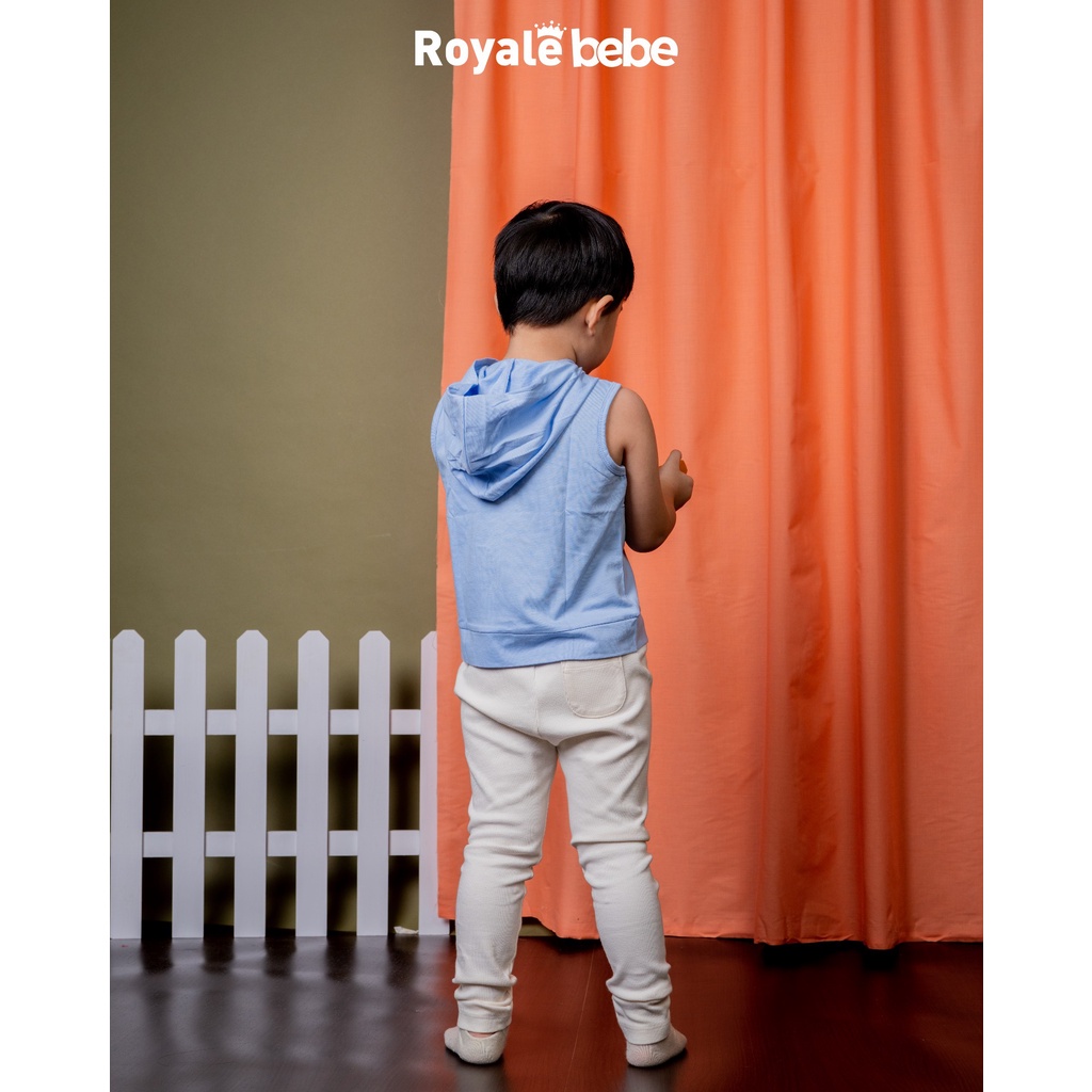 ROYALE BEBE - ARAV HOODIE BAJU ATASAN ANAK HOODIE TOP SINGLET ANAK FASHION ANAK UNISEX 1 - 3 TAHUN