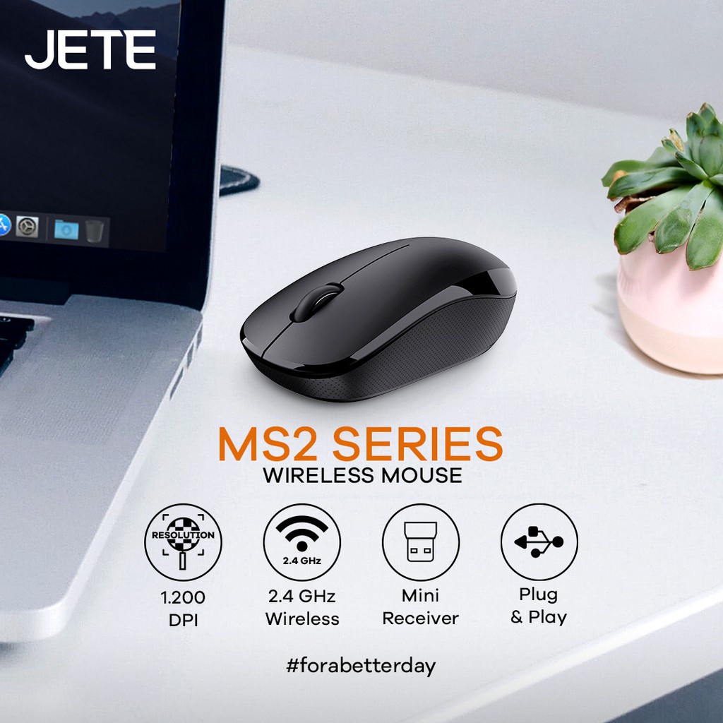 Mouse Wireless JETE MS2