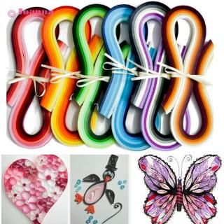 100pcs Stripes Quilling  Paper  Origami Alat Diy Untuk 