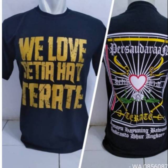 Kaos Terate kaos Psht kaos pencak silat