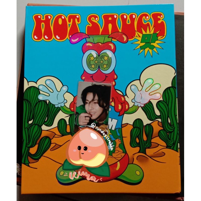 Photocard Renjun binder Hot Sauce