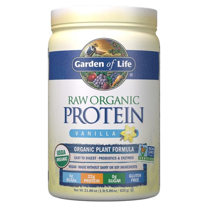 

Garden of Life Raw Organic Protein Vanilla 620 gr ORI USA