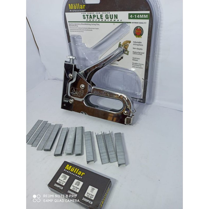 

BAYAR SETELAH SAMPAI - Staples Gun Tacker 3 In 1 / Staple Jok Tembak Hekter 3 Way