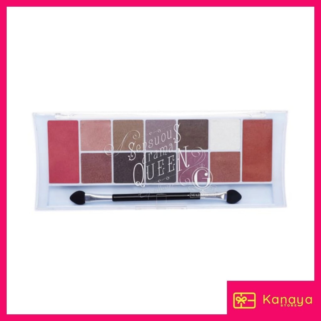 (BISA COD) Madame Gie Eyeshadow Sensuous Drama Queen