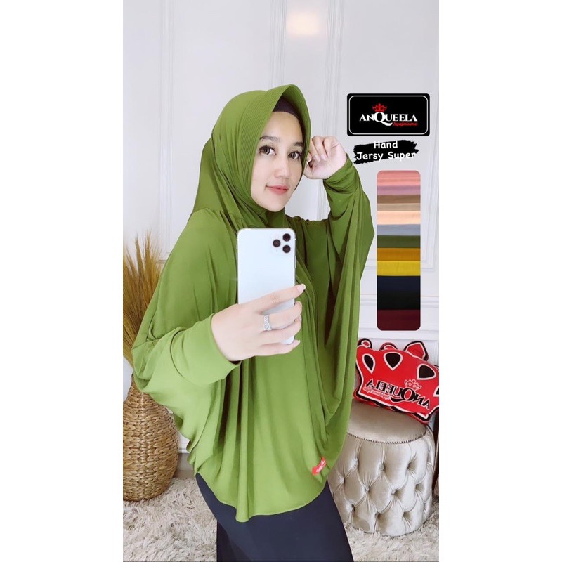 ANQUEELA | Khimar HAND JERSEY