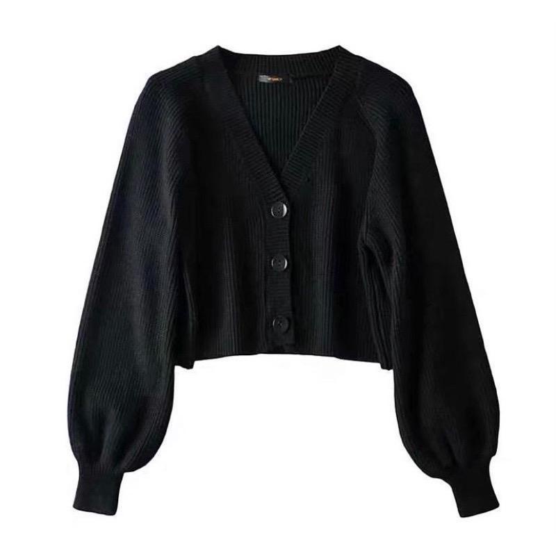 Cardigan Rajut Nayla Crop cardy