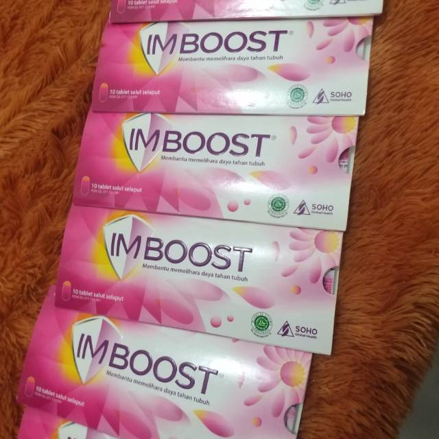 Jual Imboost Imun Booster Strip Isi Tablet Shopee Indonesia