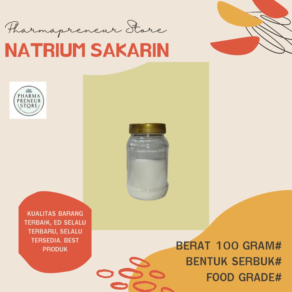 Natrium Sakarin Best Quality 100 Gram