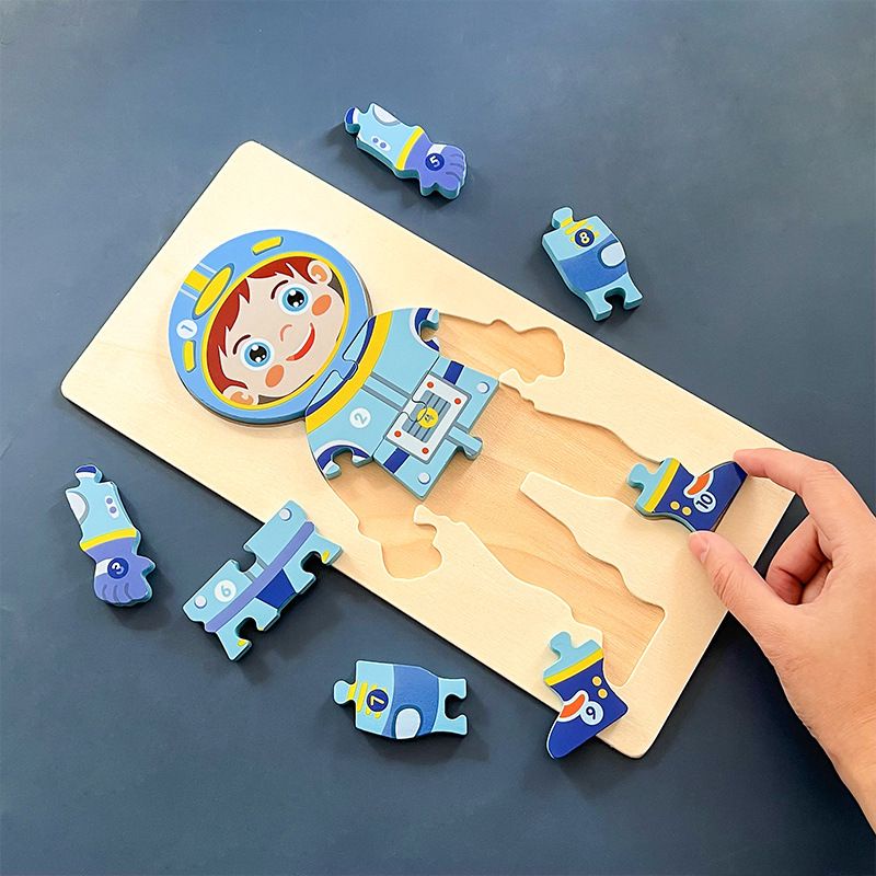 chunky puzzle profesi / puzzle kayu anak