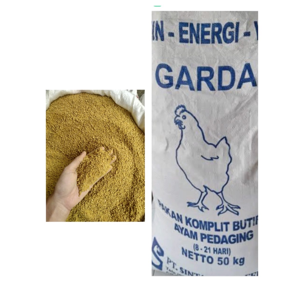 Repack Pakan Ayam Garda 21 1kg GD21