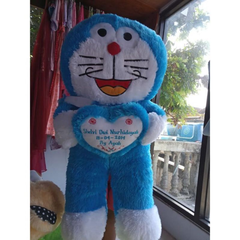 doraemon syall jumbo ukir nama