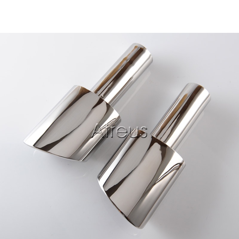 1 Set Pipa Knalpot Bahan Stainless Steel 304 Untuk Mercedes W204 BENZ C-Class