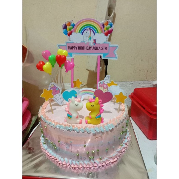 topper cake custom nama/topper lucu/custom karakter