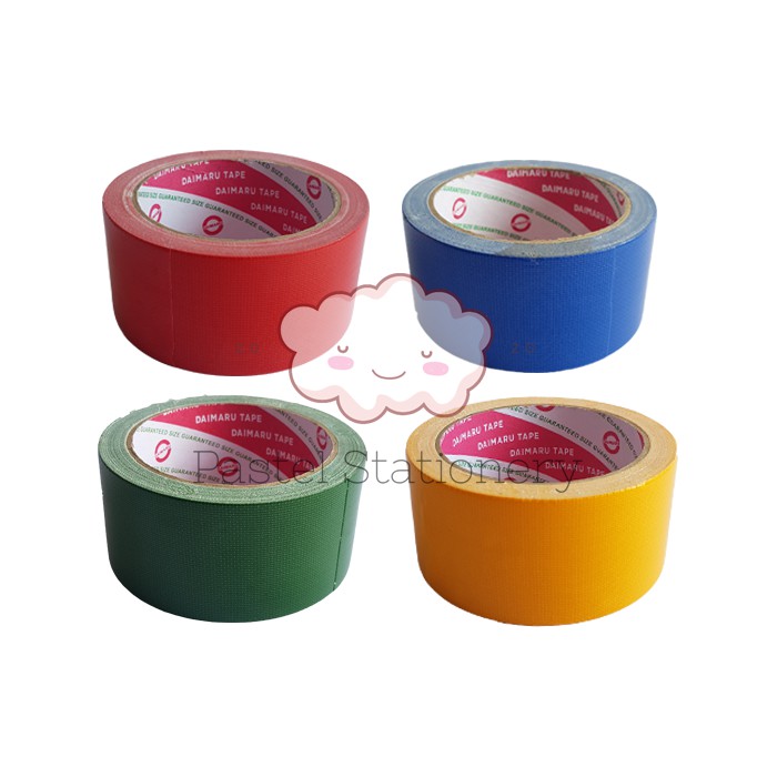 

Lakban Warna Warni - Cloth Tape 48mm Daimaru
