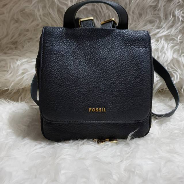 Tas FOSSIL BACKPACK PRESTON MINI BLACK