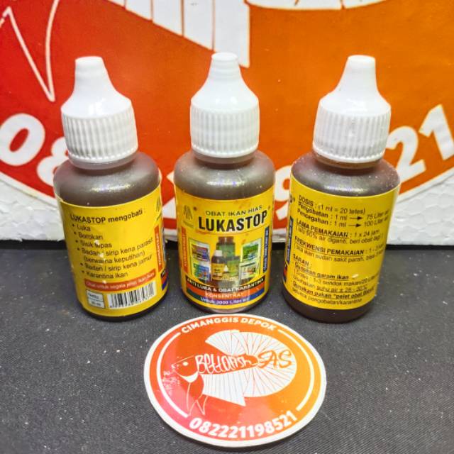 Lukastop 30ml / Obat Ikan