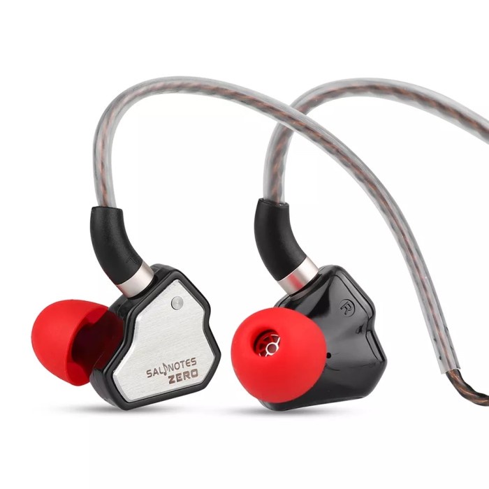 7Hz Salnotes Zero with Mic 10mm Driver In Ear Detachable In Ear Earphone IEM