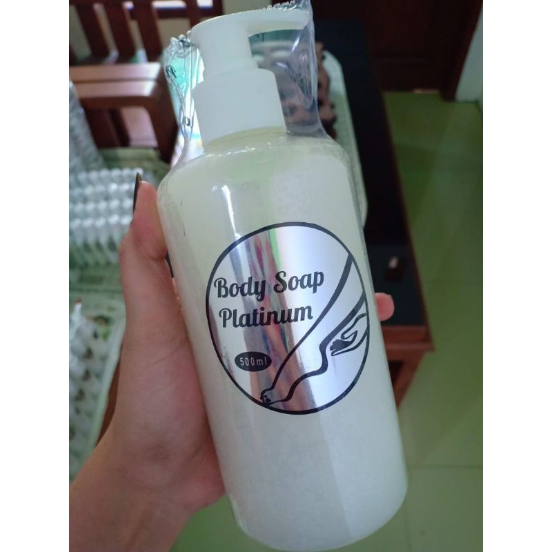 Body Soap Platinum 500ml