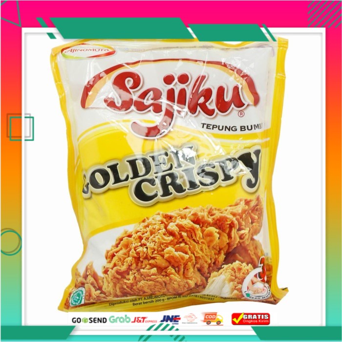 

Sajiku Tepung Bumbu Golden Crispy 200 g