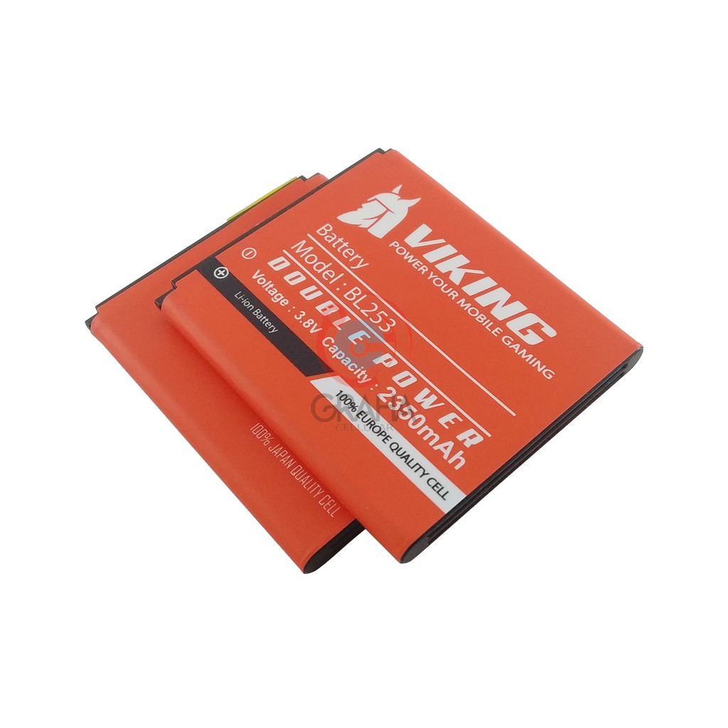 BATERAI / BATTERY / BATRE LENOVO A2010 / A1000 / A2580 / BL-253 VIKING DOUBLE POWER