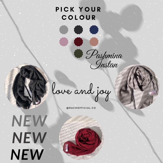 Pashmina Instan Ceruty Baby Doll