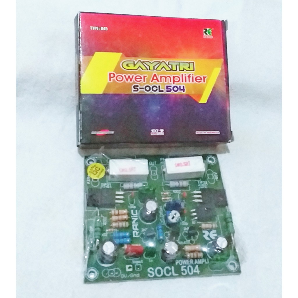 Kit  Power Amplifier S-OCL 504
