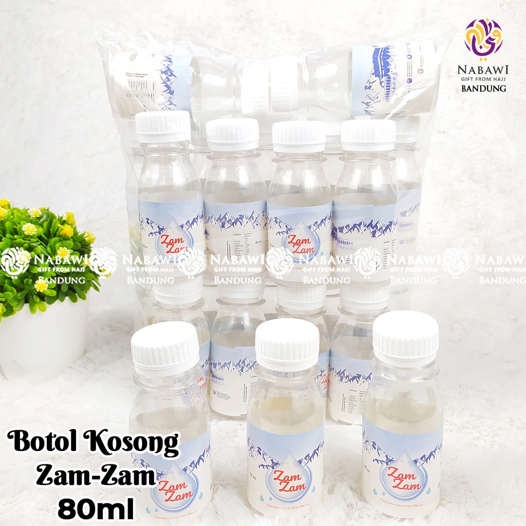 Botol Zam Zam 20 Pcs/ Botol Plastik Air Zam Zam / Botol Air Zam Zam Bandung