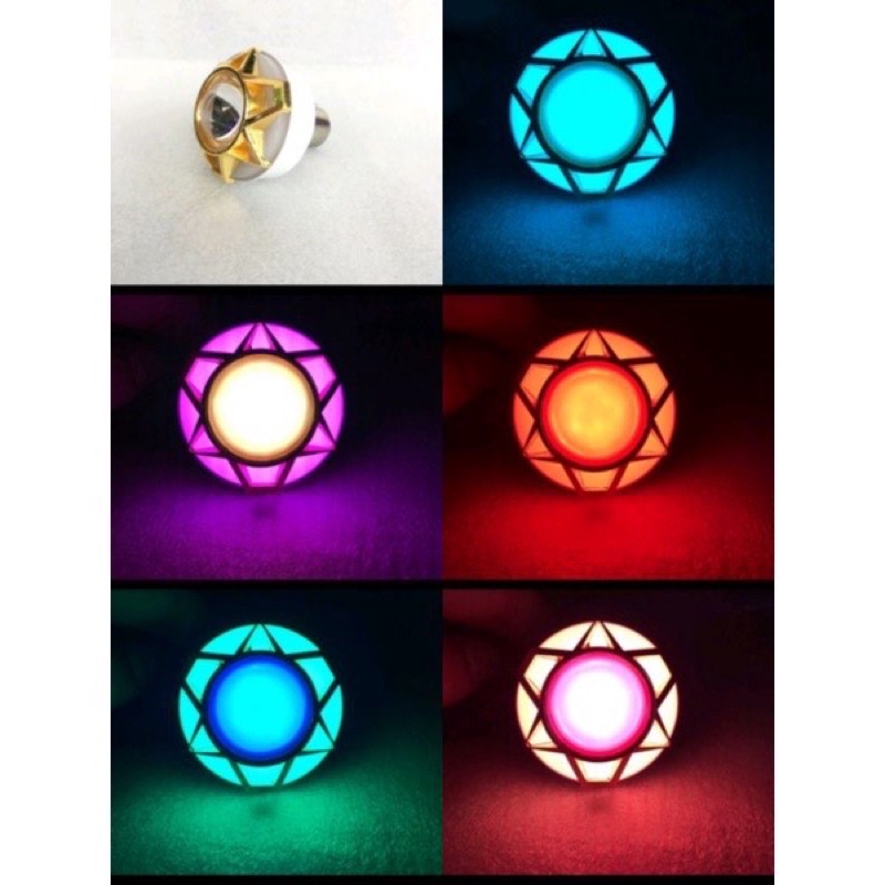 LAMPU STOP BELAKANG REM PROJIE MINI RAINBOW MODEL AVENGERS ARUS AC DC  UNIVERSAL