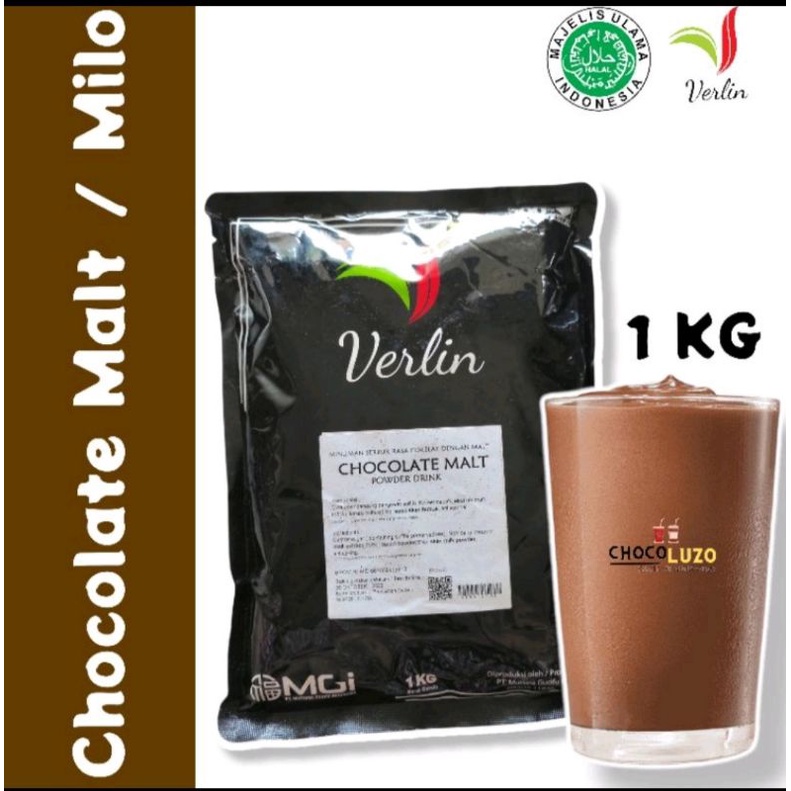 

Bubuk minuman premium Verlin Chocolate Malt (Bukan Ovaltine / Milo)
