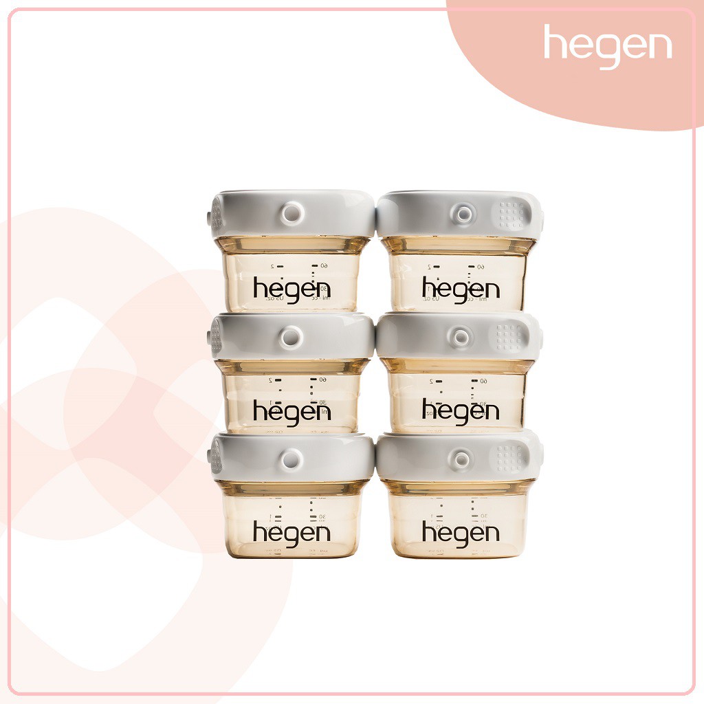 Hegen PPSU Breast Milk Storage Bottles (6x60ml)