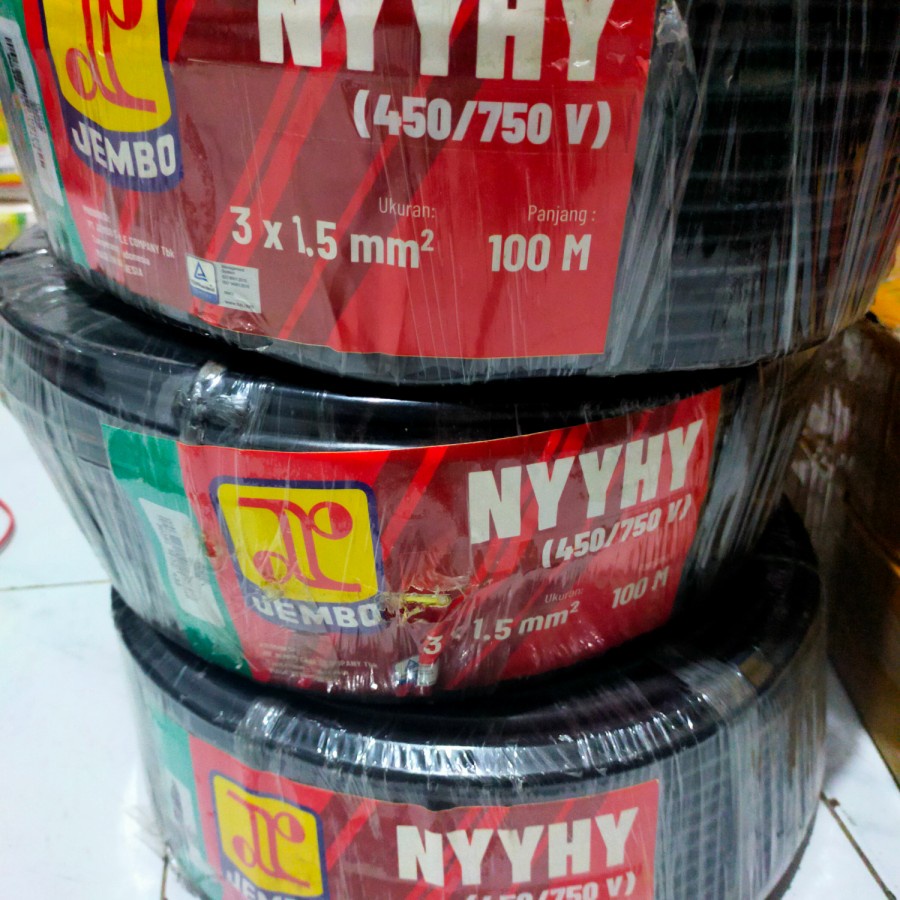 kabel nyyhy 3x1.5 jembo 100mtr