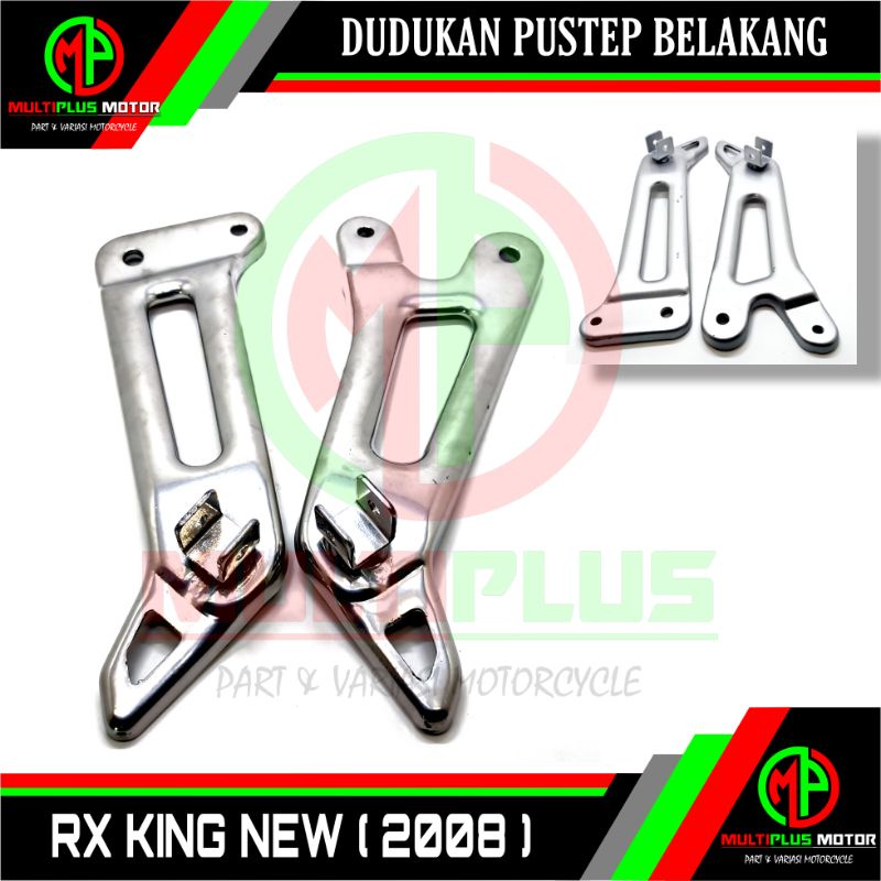 Dudukan step setep pustep footstep barstep belakang Pijakan kaki belakang set RX KING NEW 2008