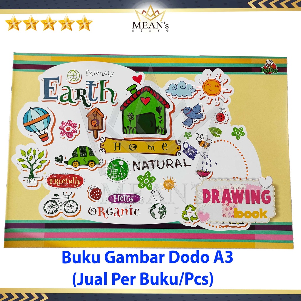 

Buku Gambar Dodo A3 / Drawing Book A3 / Buku Menggambar Anak